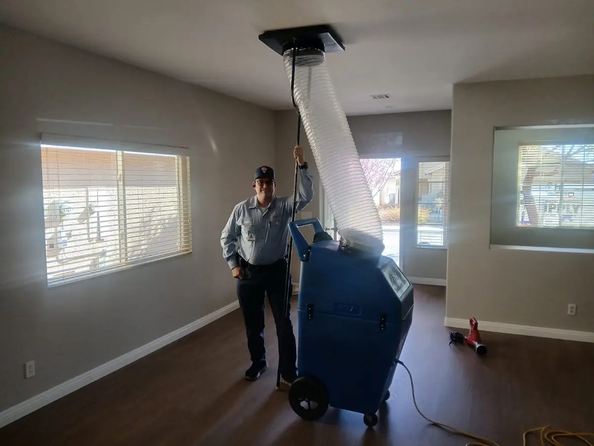 Professional Dryer Vent Cleaning work inside a Pelham home